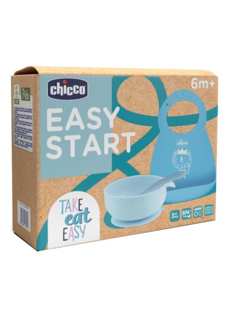 Set Pappa Chicco Easy Start in Silicone